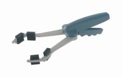 Beaker tongs, with rubber-sleeved  jaws | Length mm : 300
